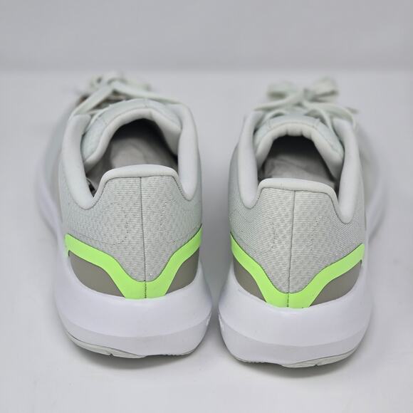 Adidas Running Shoe Runfalcon 3.0 - Zero Metallic/Green Spark Women Size 9.5 - Picture 7 of 10